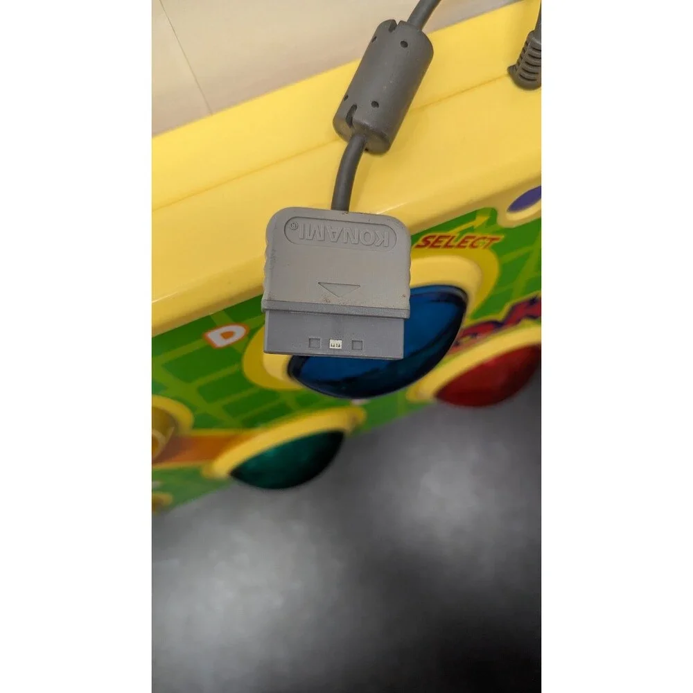 Pop'n Music Arcade Style Controller Sony Playstation2 PS2 PS1 CIB US SELLER